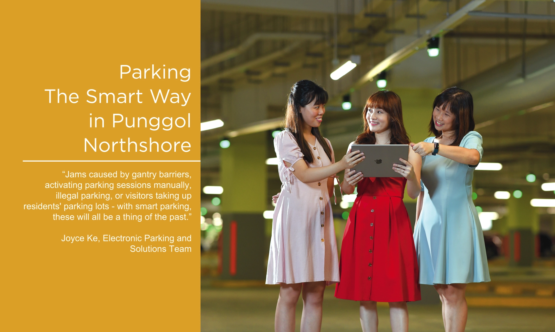 Parking The Smart Way in Punggol Northshore